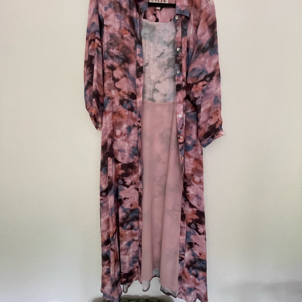 Button down Anthropologie dress